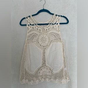 Crochet tank top